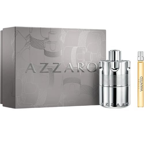 Azzaro Wanted Eau de Parfum Spray 100ml & 10ml Travel Spray Set