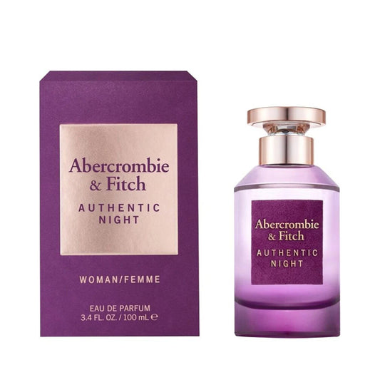 Abercrombie & Fitch Authentic Night | Eau de Parfum for Women 100ml