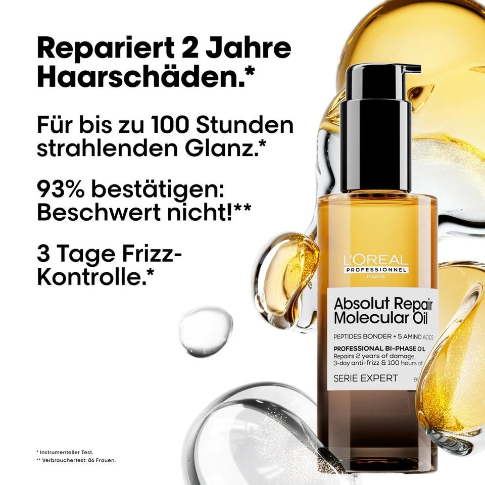 L'Oreal Professionnel Serie Expert Absolut Repair Molecular Bi-Phase Oil 30ml