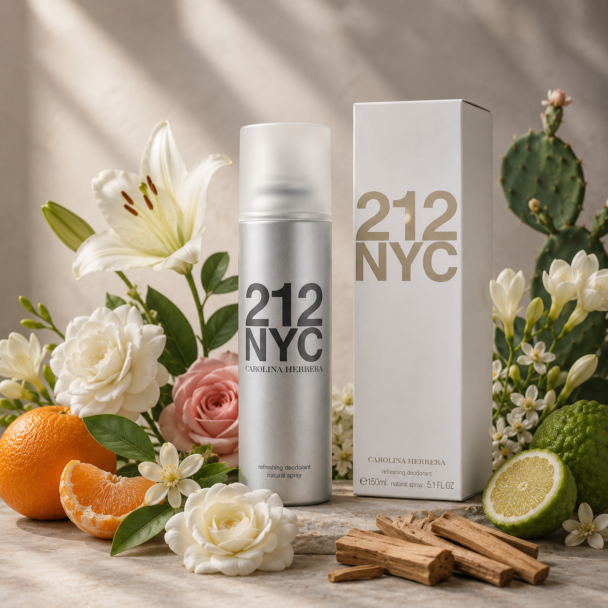 Carolina Herrera 212 NYC Deodorant Spray 150ml for Women