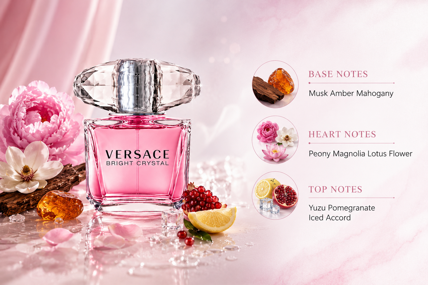 Versace Bright Crystal EDT Spray 50ml