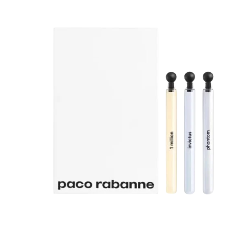 Paco Rabanne Miniature EDT Set for Men â€“ 1 Million, Invictus &amp; Phantom (3 x 4ml)
