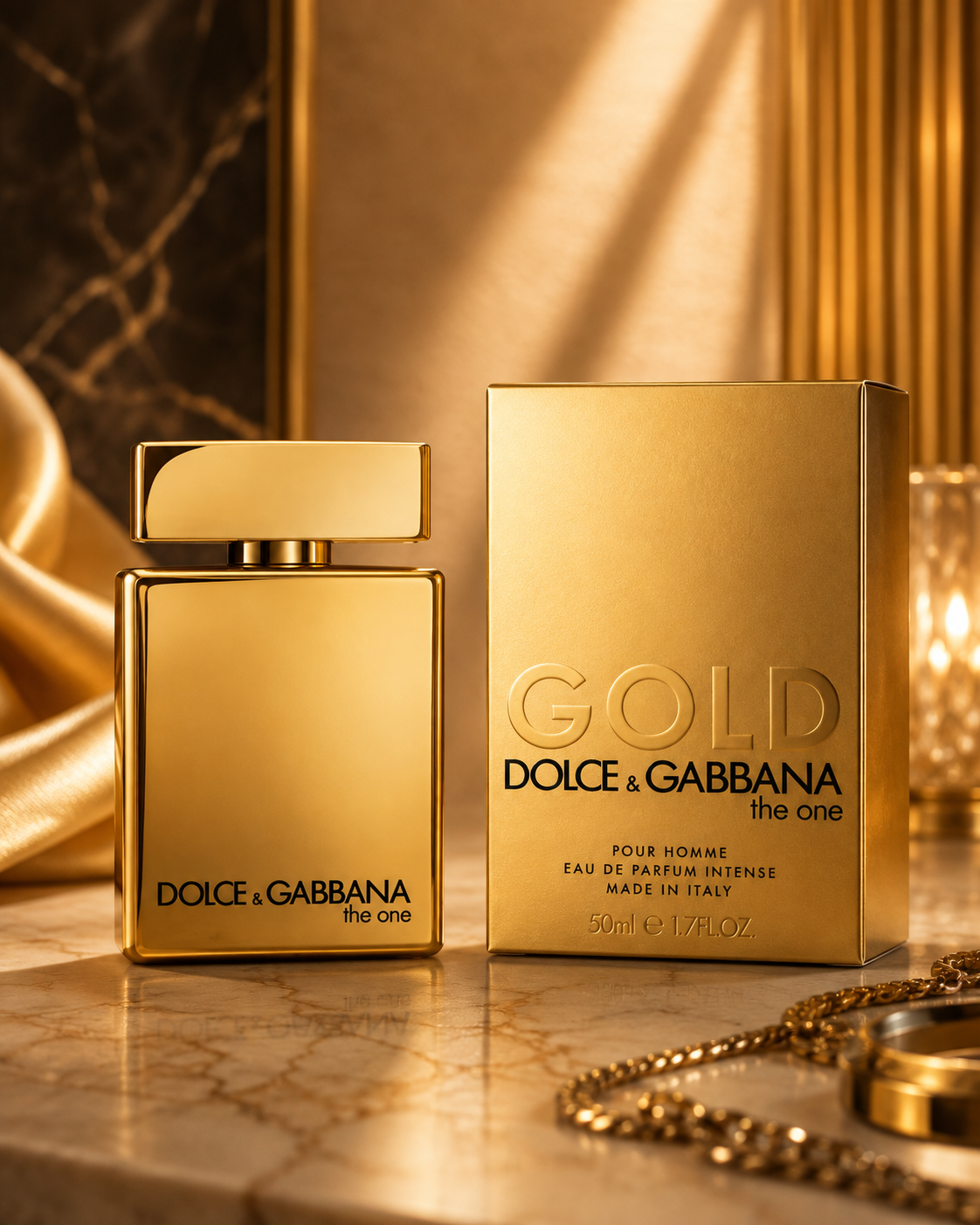 Dolce & Gabbana The One for Men Gold Eau de Parfum Intense Spray 50ml