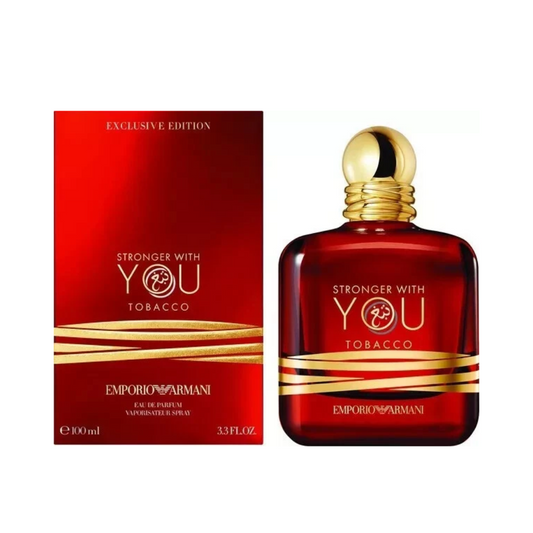 Emporio Armani Stronger With You Tobacco | Eau de Parfum for Men - 100ml