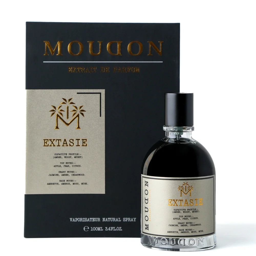 Moudon Extasie Extrait de Parfum 100ml – A Captivating Journey of Bliss & Elegance