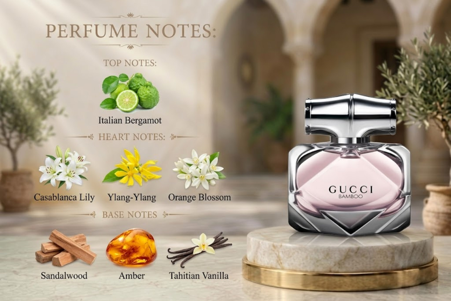 Gucci Bamboo Eau de Parfum Spray 50ml for Women