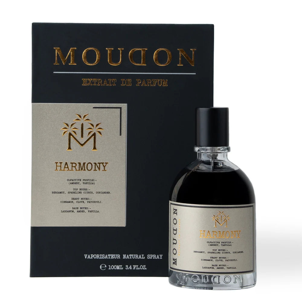 Moudon Harmony Extrait de Parfum 100ml – A Perfect Balance of Freshness & Elegance