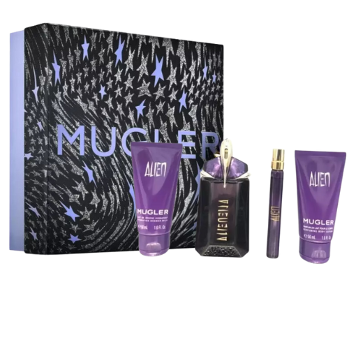 MUGLER ALIEN EDP-S 60ML + EDP-S 10ML+ BL 50ML + SG50