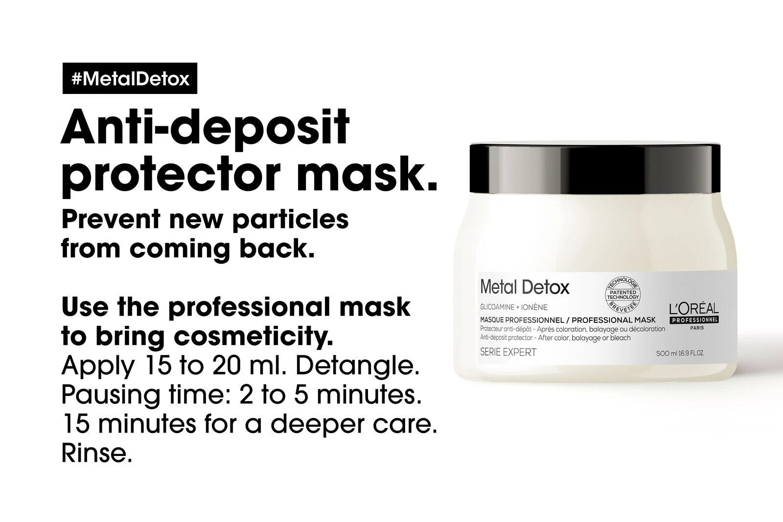 L'Oreal Professionnel Serie Expert Metal Detox Mask 500ml