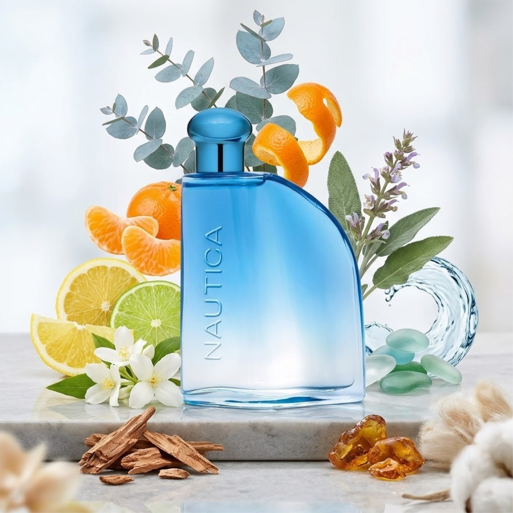 Nautica Pure Blue Eau de Toilette Spray 100ml for Men