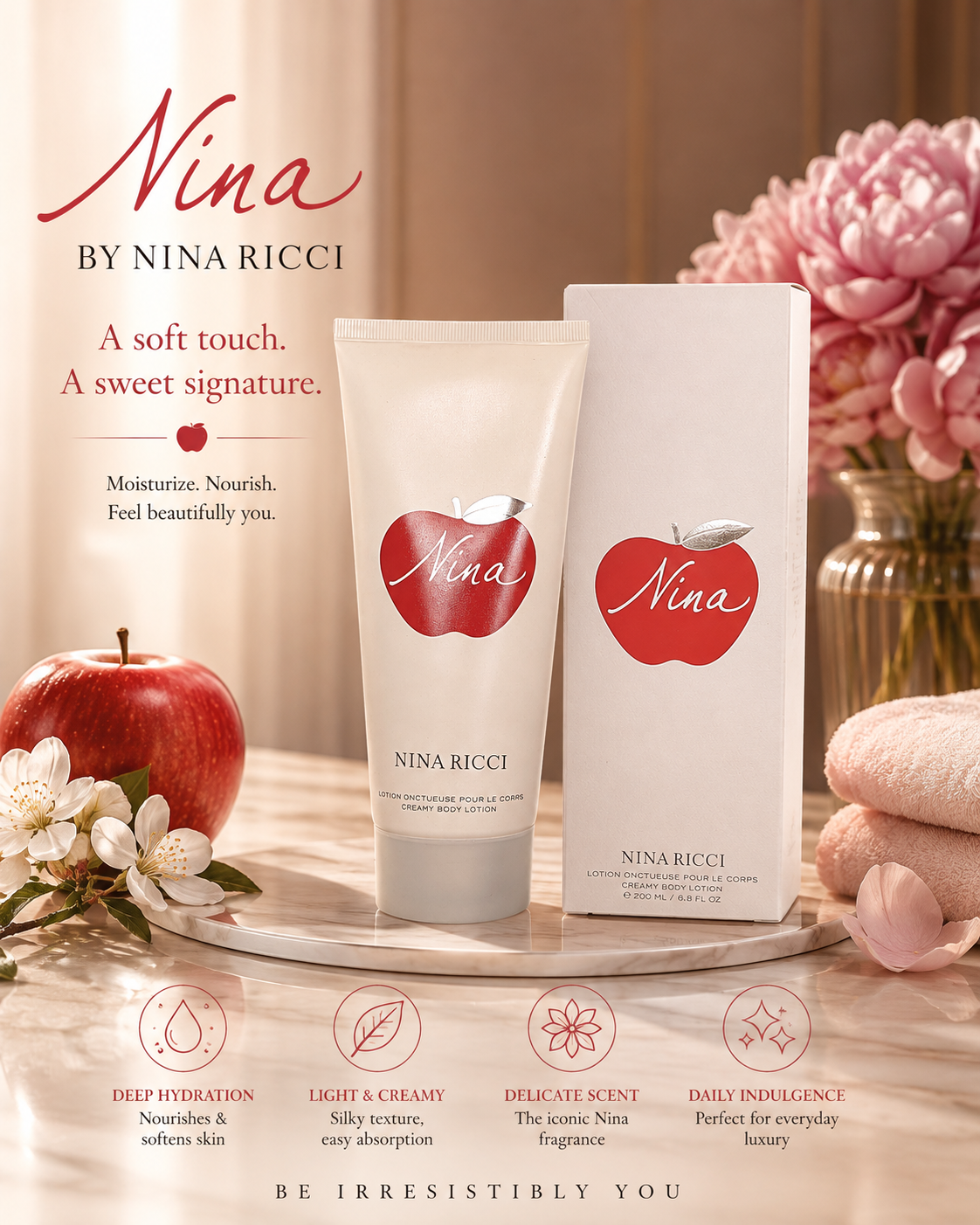 Nina Ricci Nina Creamy Body Lotion 200ml for Women