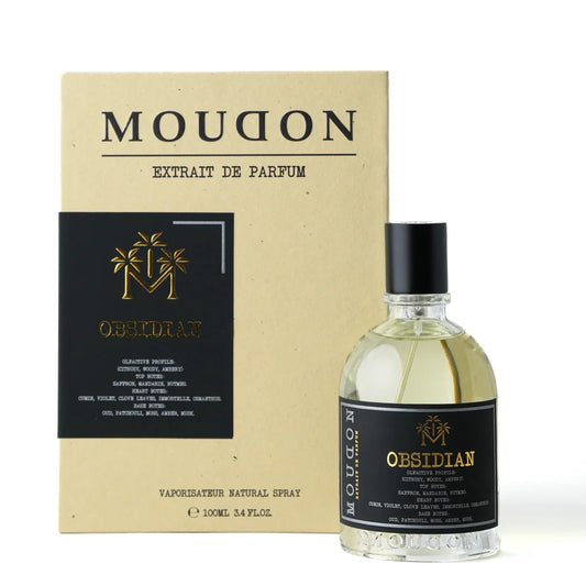 Moudon Obsidian Extrait de Parfum 100ml – Unisex Luxury Fragrance