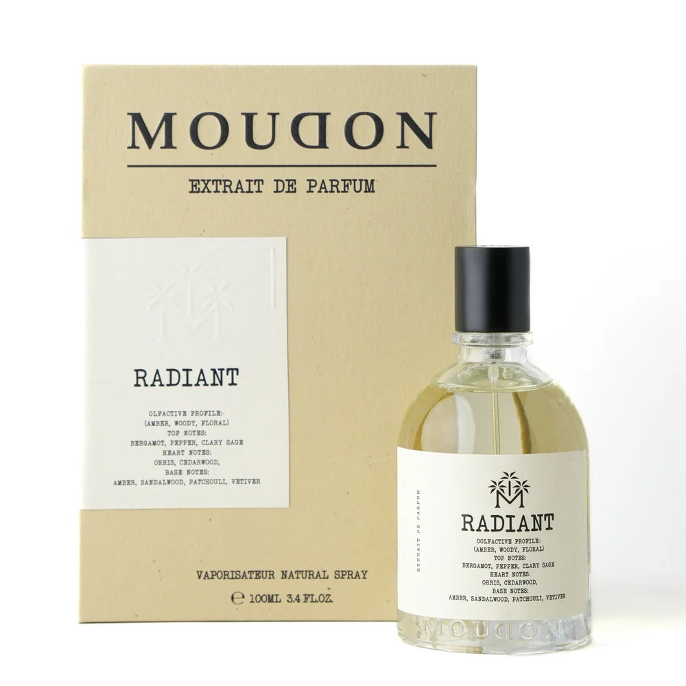 Moudon Radiant Extrait de Parfum 100ml – A Bright & Sophisticated Unisex Fragrance