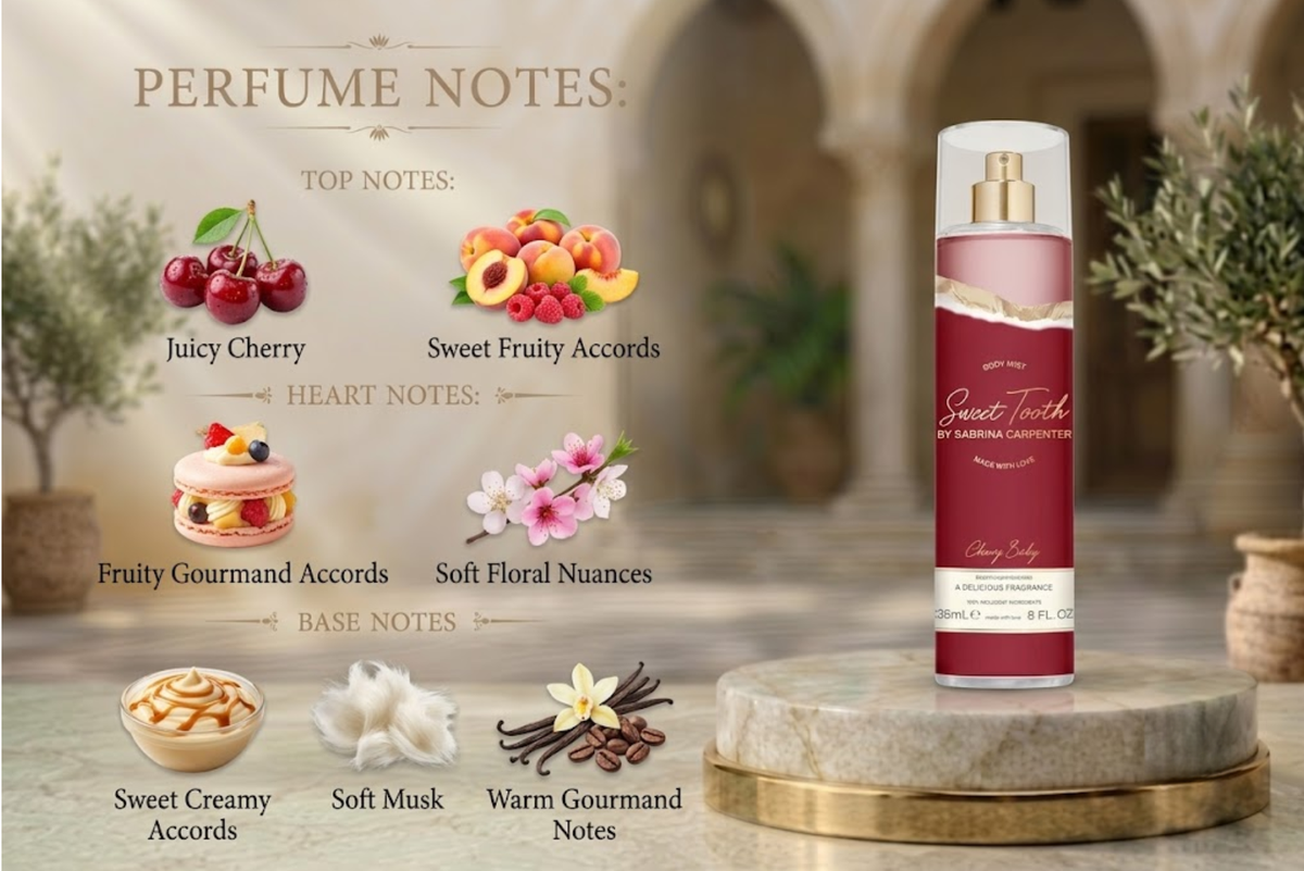 Sabrina Carpenter Cherry Baby 236ml Body Mist for Women