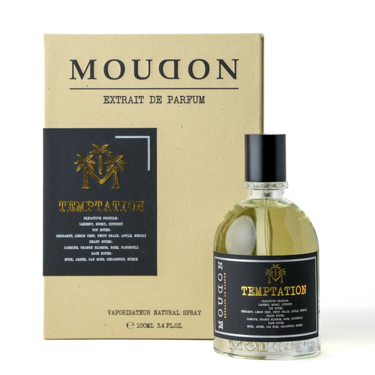 Moudon Temptation Extrait de Parfum 100ml – A Bold & Sophisticated Unisex Fragrance