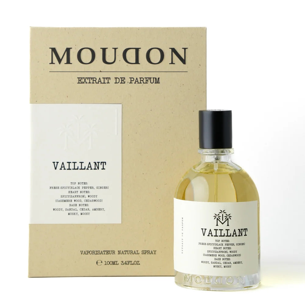 Moudon Vaillant Extrait de Parfum 100ml – Bold Strength Meets Timeless Elegance
