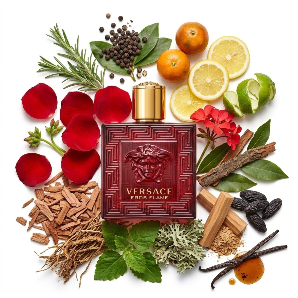 Versace Eros Flame Eau de Parfum Spray 30ml for Men