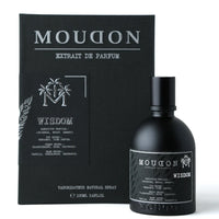 Moudon Extrait de Parfum bottle and packaging on a white background