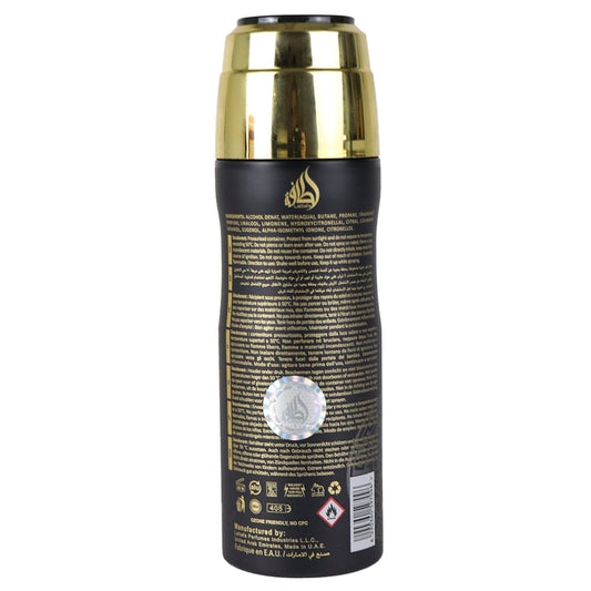 LATTAFA ASAD PERFUMED BODY  SPRAY 200 ml