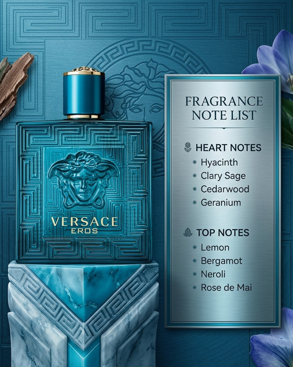 Versace Eros For Men Eau de Toilette 100ml