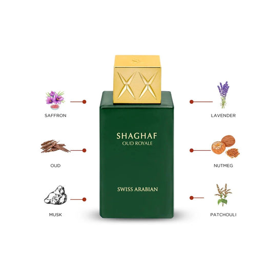 Swiss Arabian Shaghaf Oud Royale Eau de Parfum 75ml